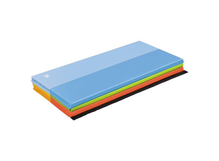 FOLDABLE TUMBLING MAT 180 X 120 X 4 CM MULTICOLOURED | FOLDS IN 3 